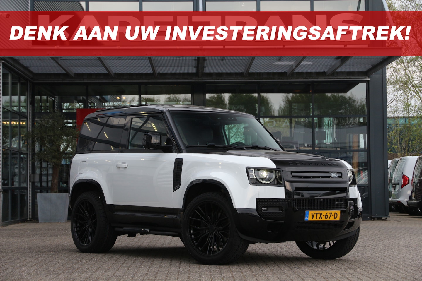 Land Rover Defender 90 - 3.0 D250 | HSE | Grijs kenteken | Panorama | Elektr. trekhaak.. - AutoWereld.nl