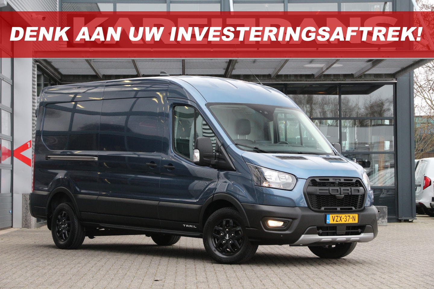 Ford Transit - 350 2.0 TDCI 130 | 2x Schuifdeur | Xtrail | L2H2 | Cruise | Airco.. - AutoWereld.nl