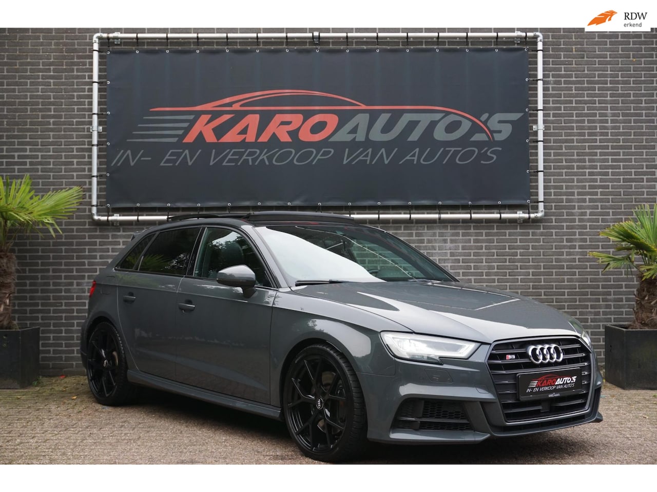 Audi A3 Sportback - 2.0 TFSI S3 quattro Pano Leer Lane ACC VOL - AutoWereld.nl