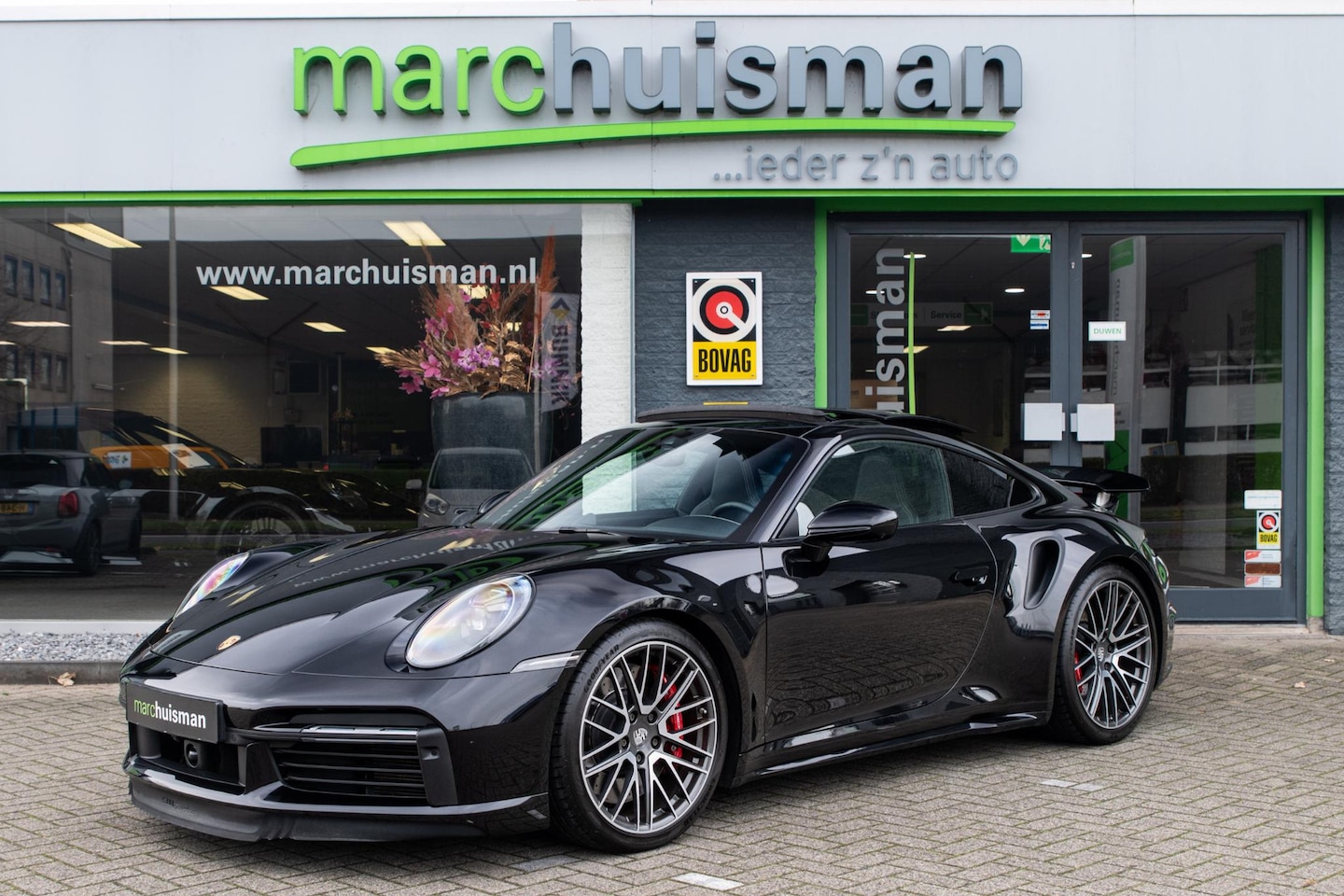 Porsche 911 - 3.8 Turbo / GLASDAK / INNODRIVE / LIFT / 18-WEG - AutoWereld.nl