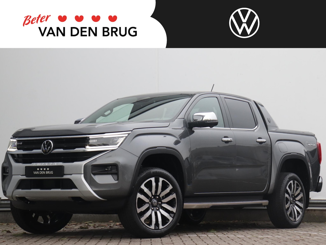 Volkswagen Amarok - 3.0 TDI 4Motion Double Cab | Rollcover elektrisch | 360° camera | Trekhaak (3500kg) | Harm - AutoWereld.nl