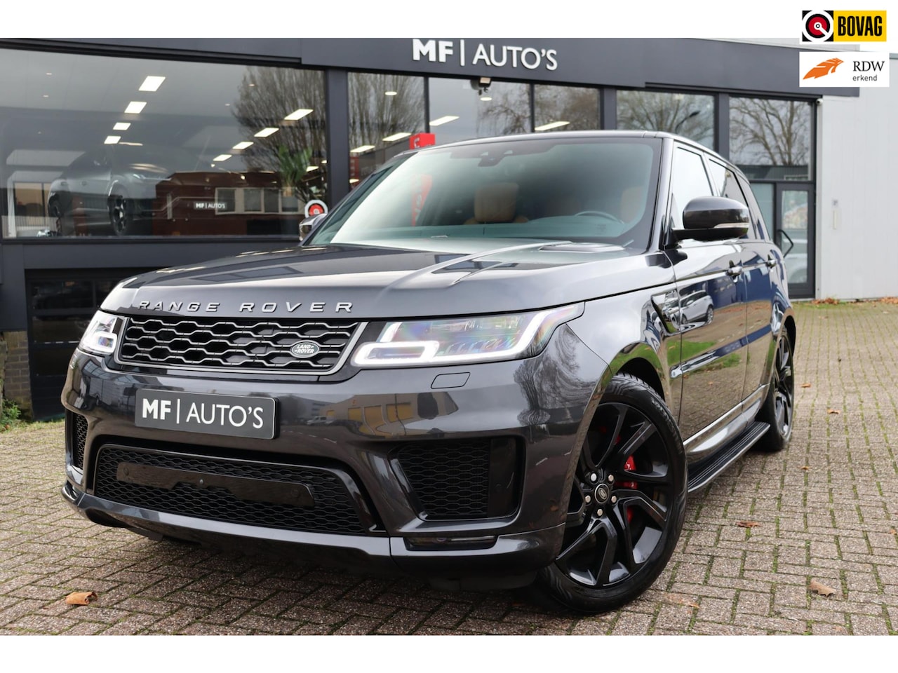 Land Rover Range Rover Sport - P400e HSE Dynamic|Pano|360|Keyless|Matrix|Meridian - AutoWereld.nl
