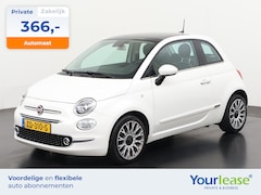 Fiat 500 - 0.9 TwinAir Turbo Lounge Automaat | All-in 366, - Private Lease | Direct uit voorraad