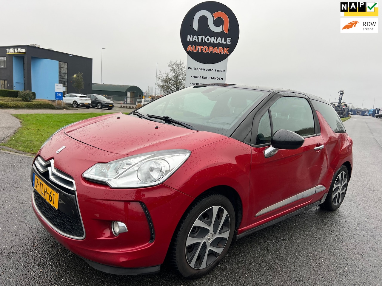 Citroën DS3 - 2014 * 1.2 e-VTi ETG So Chic * AUTOMAAT * KOPPAKKING PROBLEEM * - AutoWereld.nl