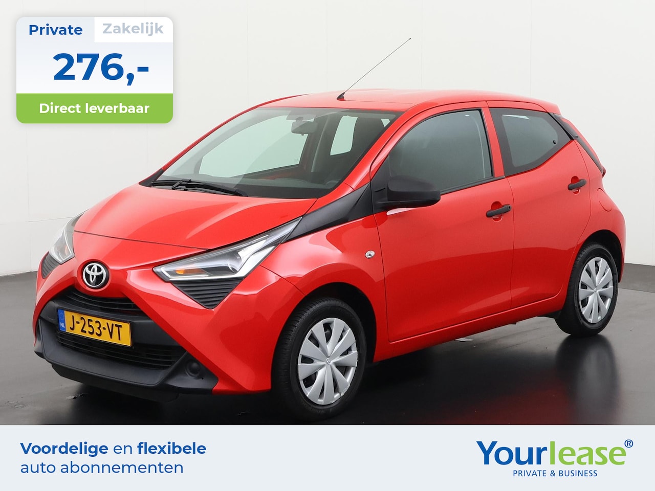 Toyota Aygo - 1.0 VVT-i x | All-in 276,- Private Lease | Direct uit voorraad - AutoWereld.nl