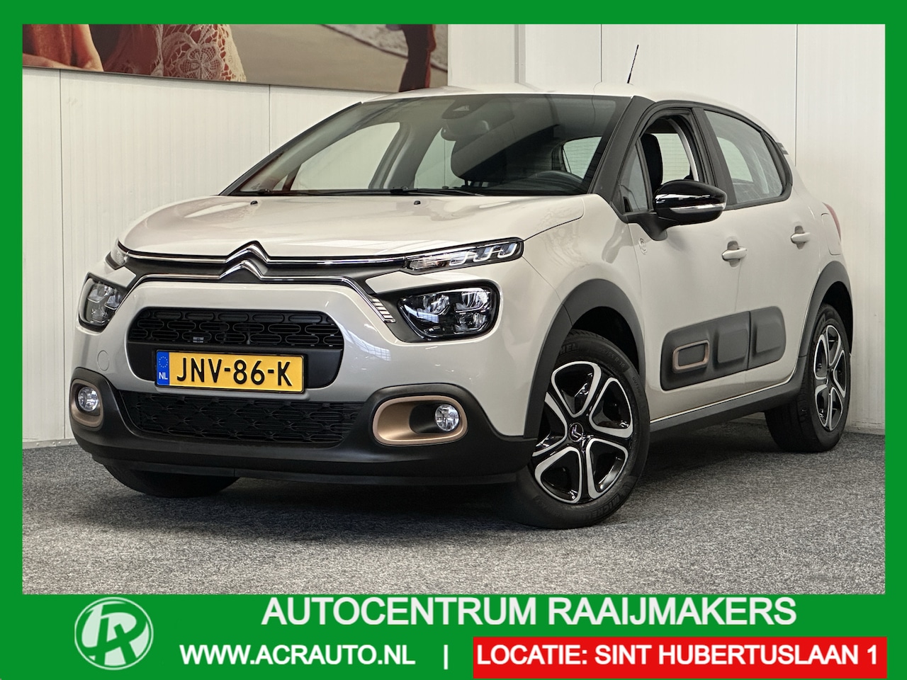Citroën C3 - 1.2 PureTech C-Series APPLE CARPLAY ANDROID AUTO PARKEERSENSOREN CRUISE CONTROL AUTOMATISC - AutoWereld.nl
