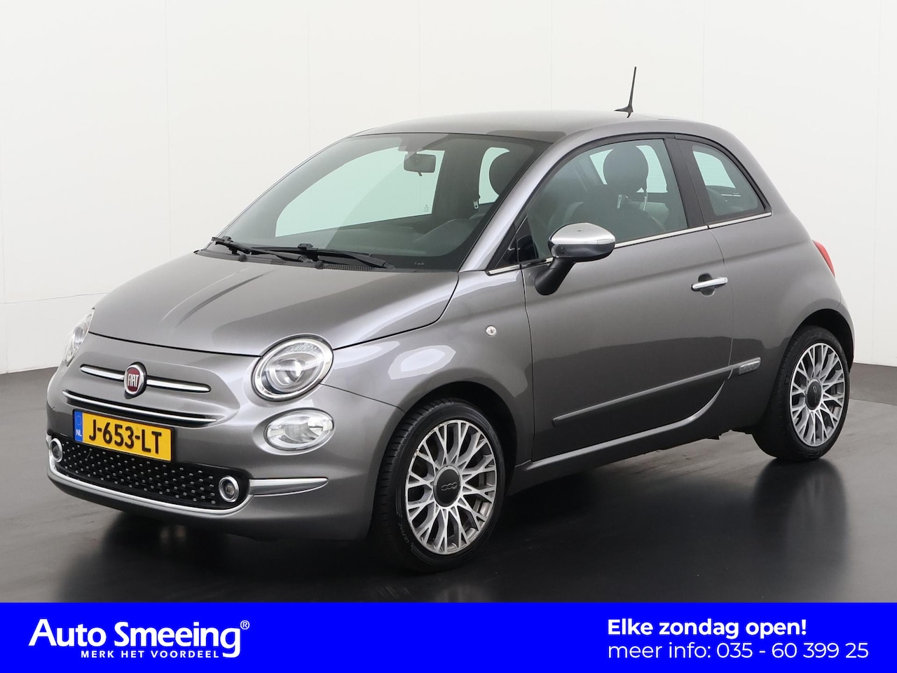 Fiat 500 - 1.2 Sport | Panoramadak | Digital Cockpit | Navigatie | Apple/Android Carplay | Zondag Ope - AutoWereld.nl