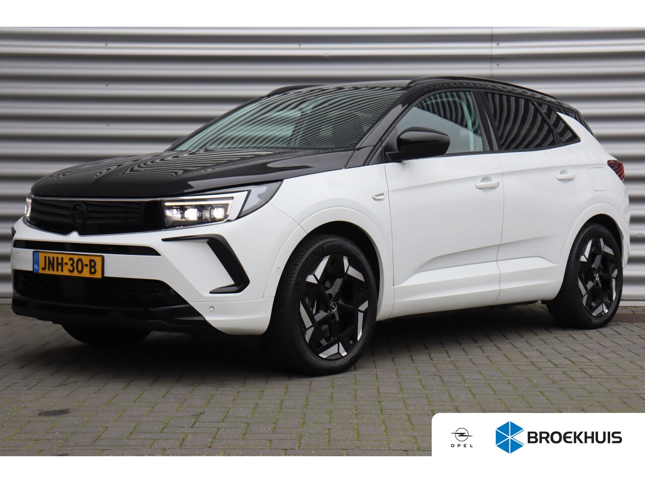 Opel Grandland - 1.6 TURBO PLUG-IN HYBRID 300PK 4X4 GSE / NAVI / LEDER / CLIMA / LED / PDC / 20" LMV / CAME - AutoWereld.nl