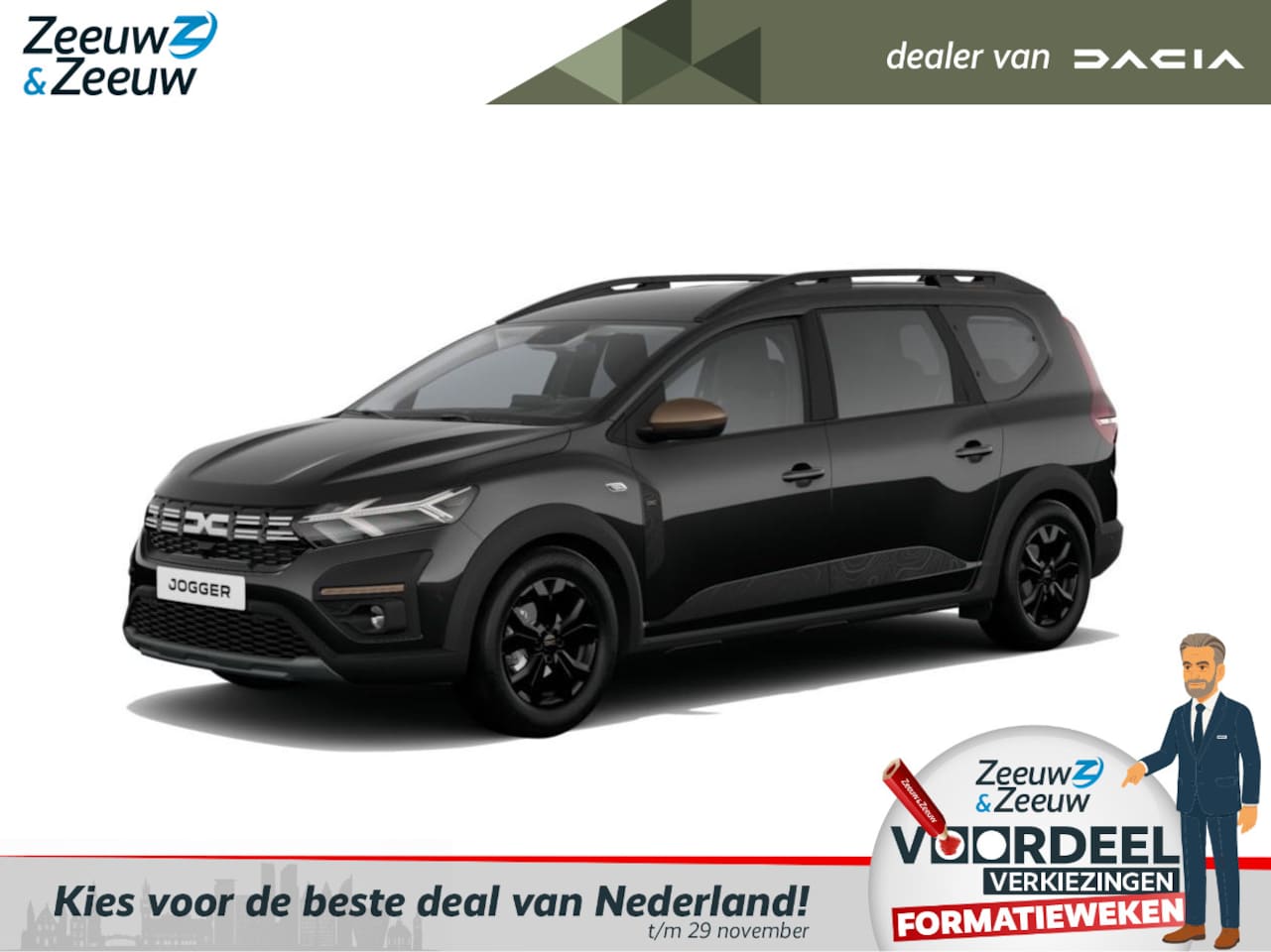 Dacia Jogger - Hybrid 140 Extreme 5p. | Pack Assist | Nu uit voorraad leverbaar met gratis 7 Jaar fabriek - AutoWereld.nl