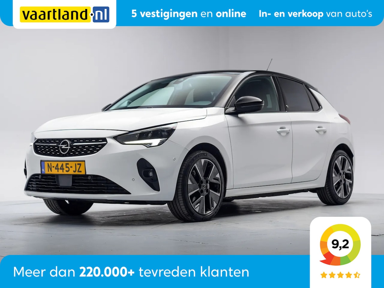 Opel Corsa-e - GS Line50 kWh 3-Fase Aut. [ Navi Full LED Camera ] - AutoWereld.nl