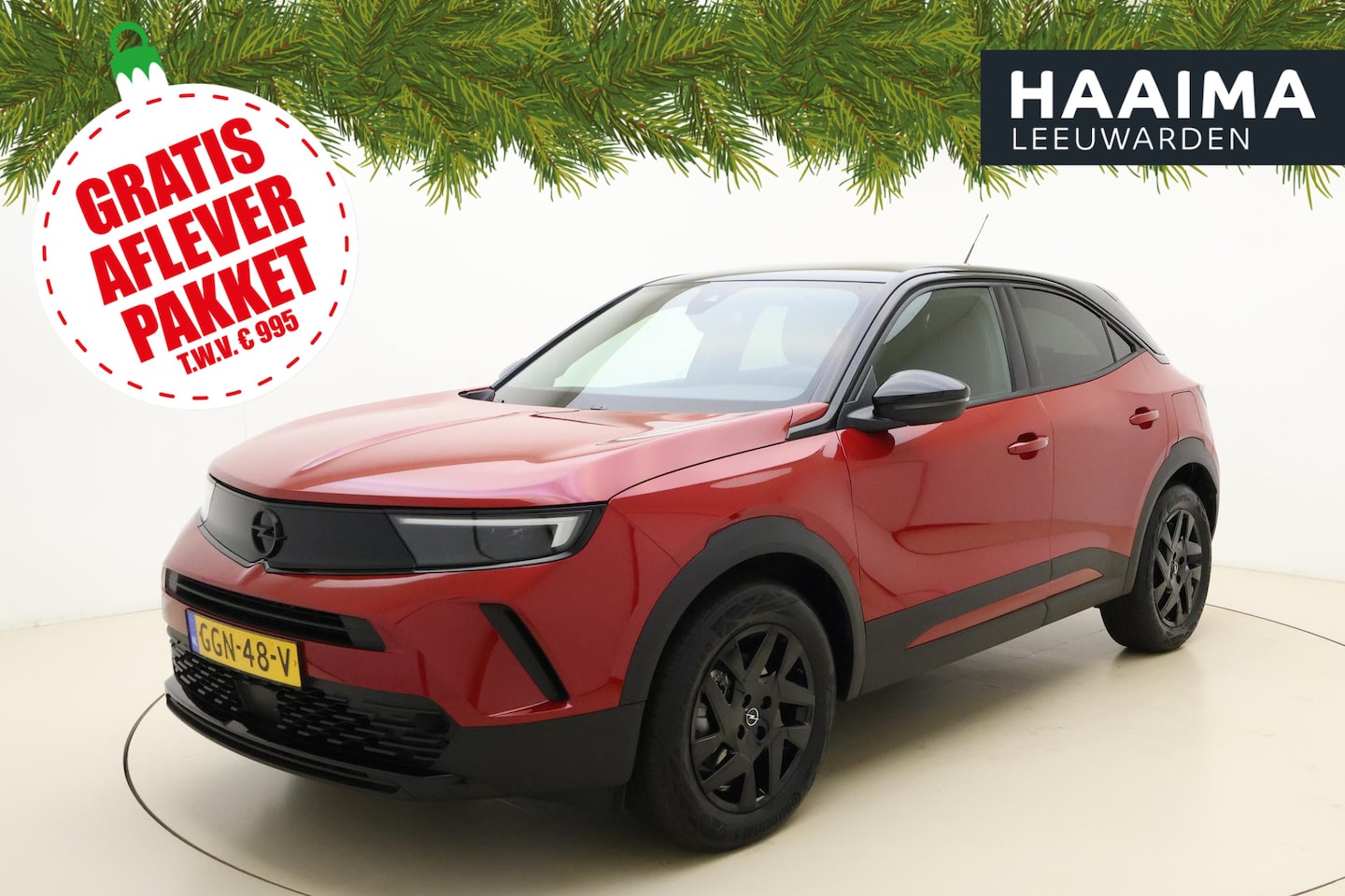 Opel Mokka - 1.2 Turbo Hybrid GS 136 PK Automaat | Navigatie | Alcantara bekleding | Camera | Zwart dak - AutoWereld.nl