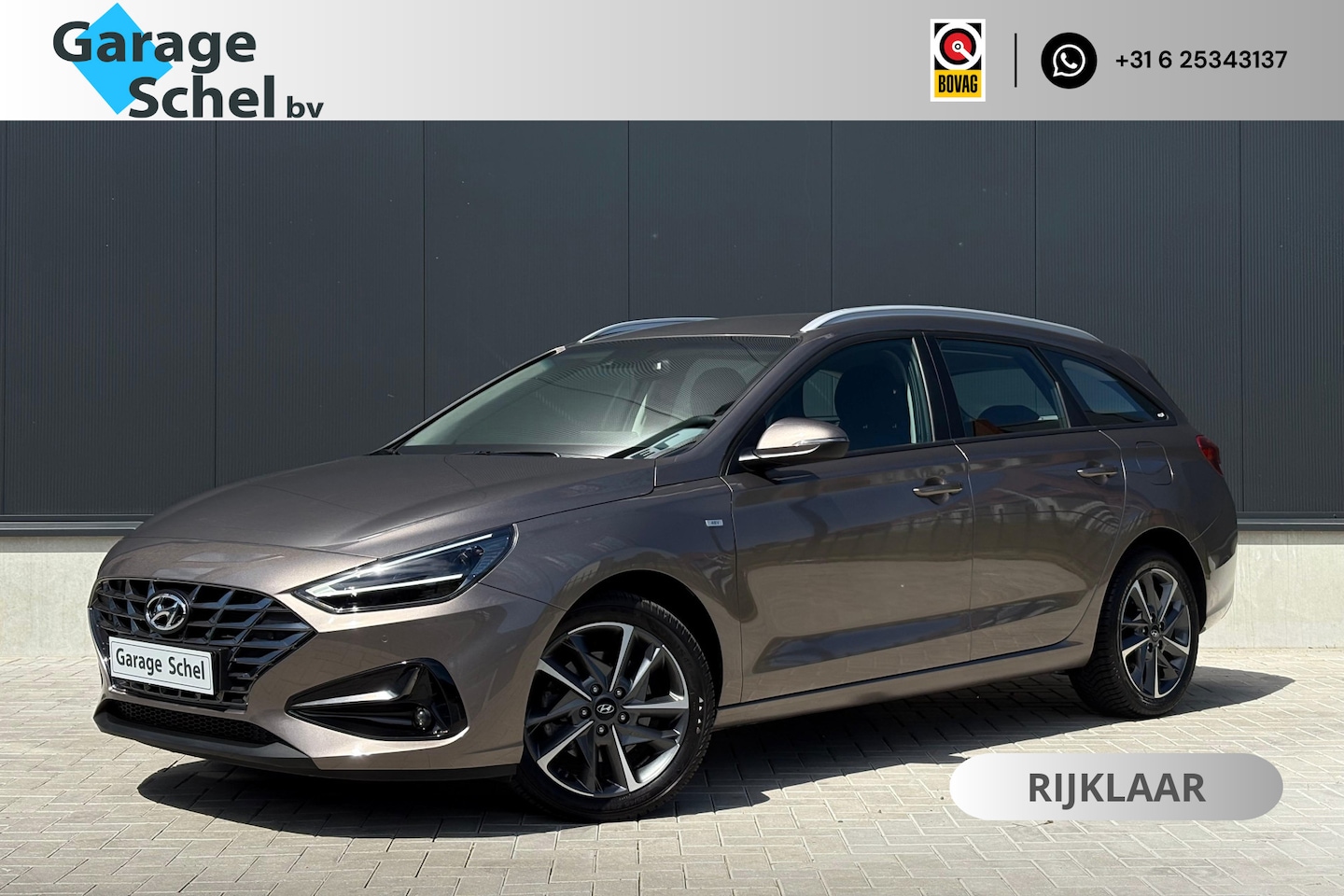 Hyundai i30 Wagon - 1.5 T-GDi MHEV Premium - Lane Assist - Stoel/Stuur verwarmd - Carplay - Android - Navi - D - AutoWereld.nl