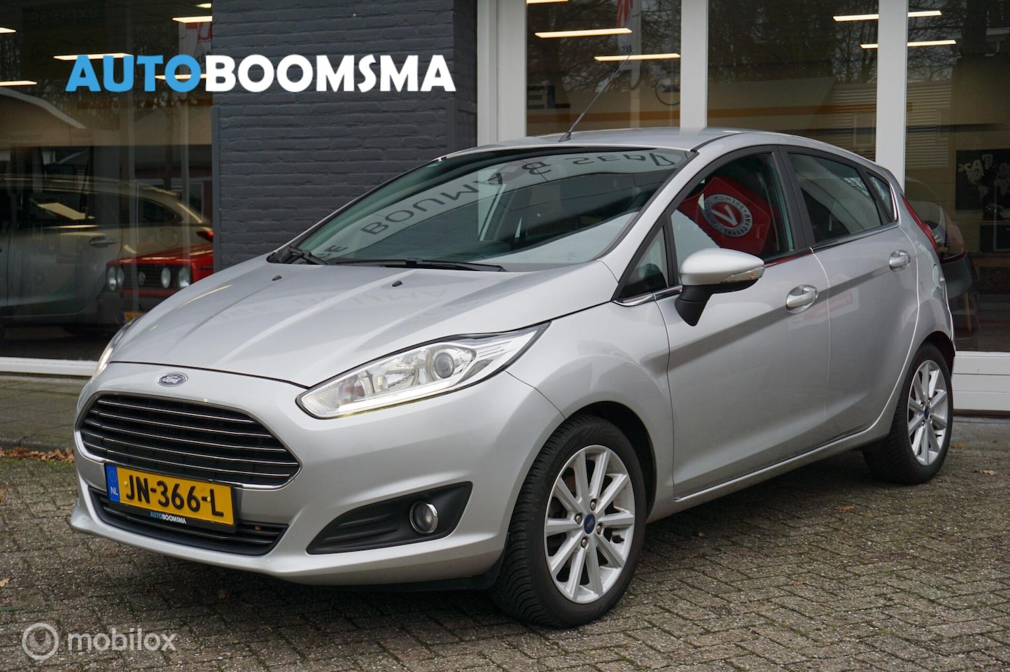 Ford Fiesta - 1.0 Eco 100pk 5drs Titanium clima cruise trekhaak - AutoWereld.nl