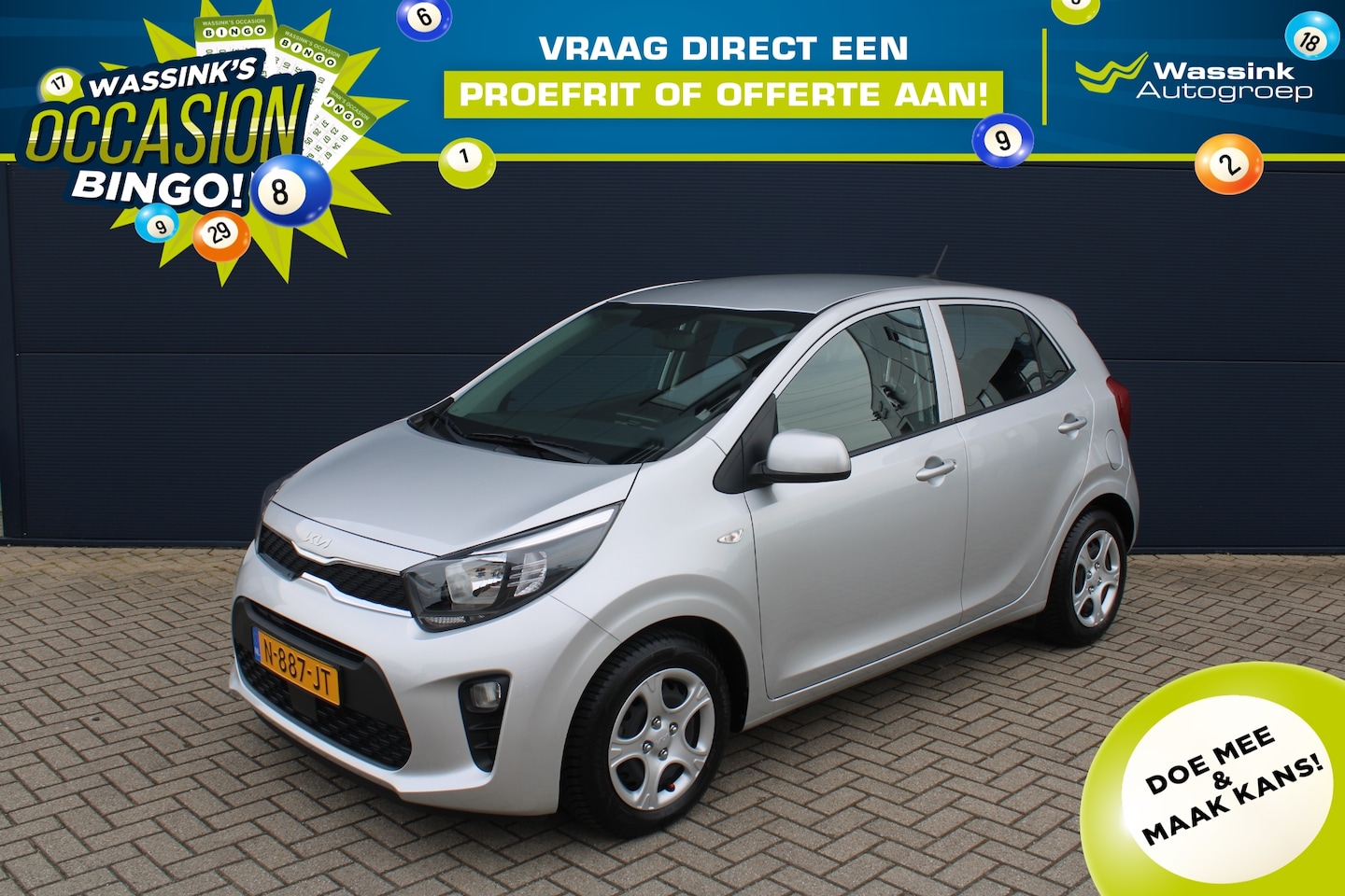 Kia Picanto - 1.0 DPi AMT 67pk 4-zits ComfortLine Automaat | Bluetooth | Airco | Lage kilometerstand | - AutoWereld.nl