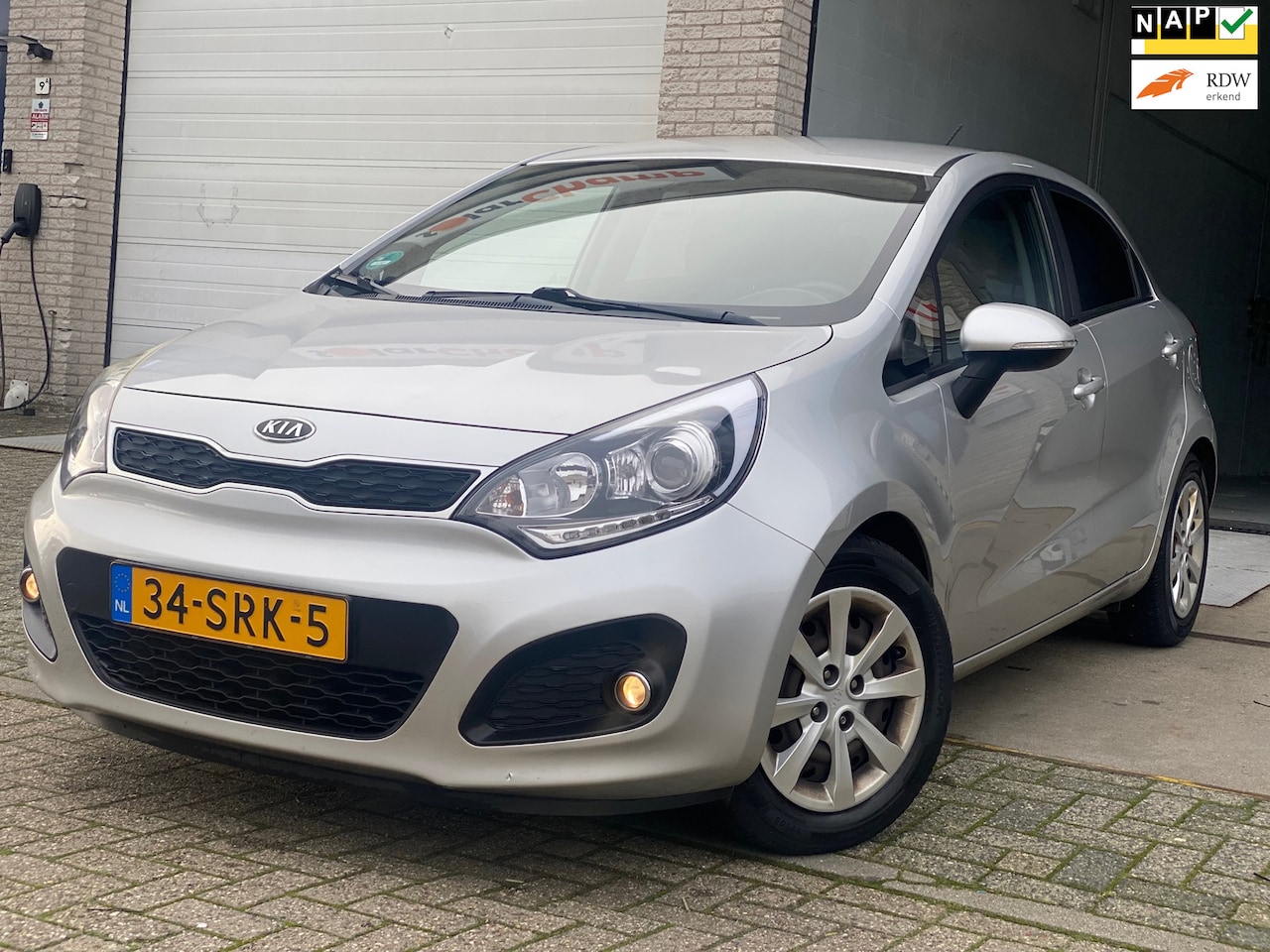 Kia Rio - 1.2 CVVT Plus Pack/5drs/nap/2e EIG/dealeronderhouden/ 1jaar apk/ zeer nette auto. - AutoWereld.nl