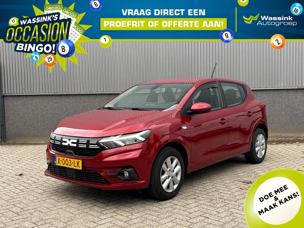 Dacia Sandero - 1.0 TCe 100pk LPG G3 Expression | Cruise Control | Airco | Parkeersensoren Achter | - AutoWereld.nl