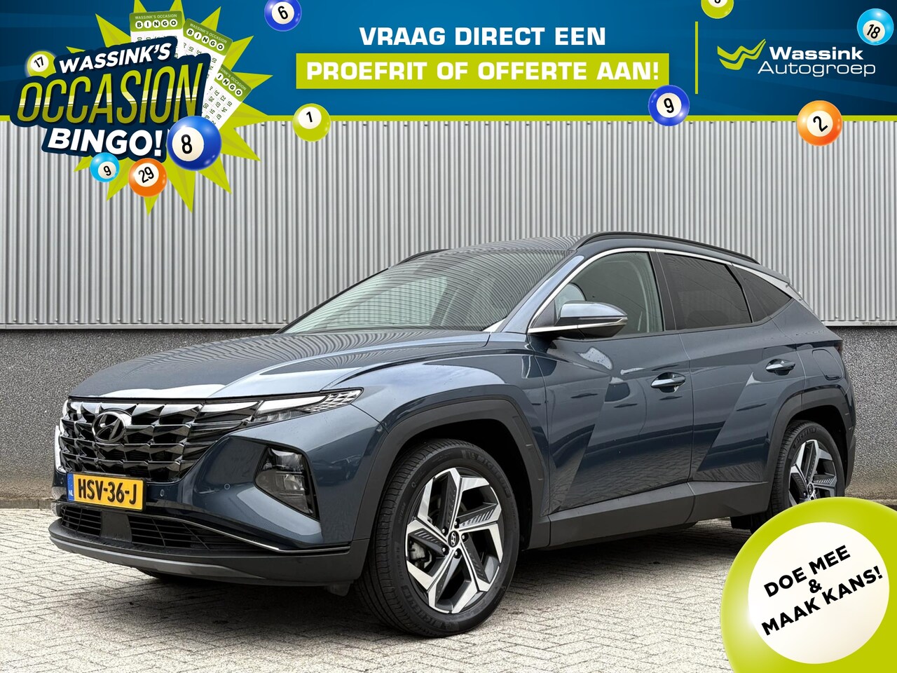 Hyundai Tucson - 1.6 T-GDi PHEV 265pk AWD Comfort Smart | Adaptive Cruise Control | Navigatie | Camera Acht - AutoWereld.nl