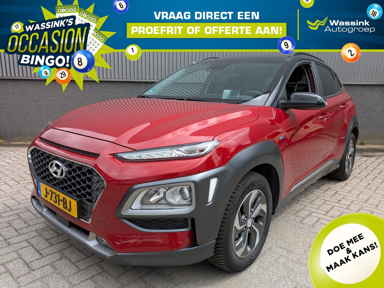 Hyundai Kona - GDI 141pk HEV 2WD Aut. Fashion - AutoWereld.nl