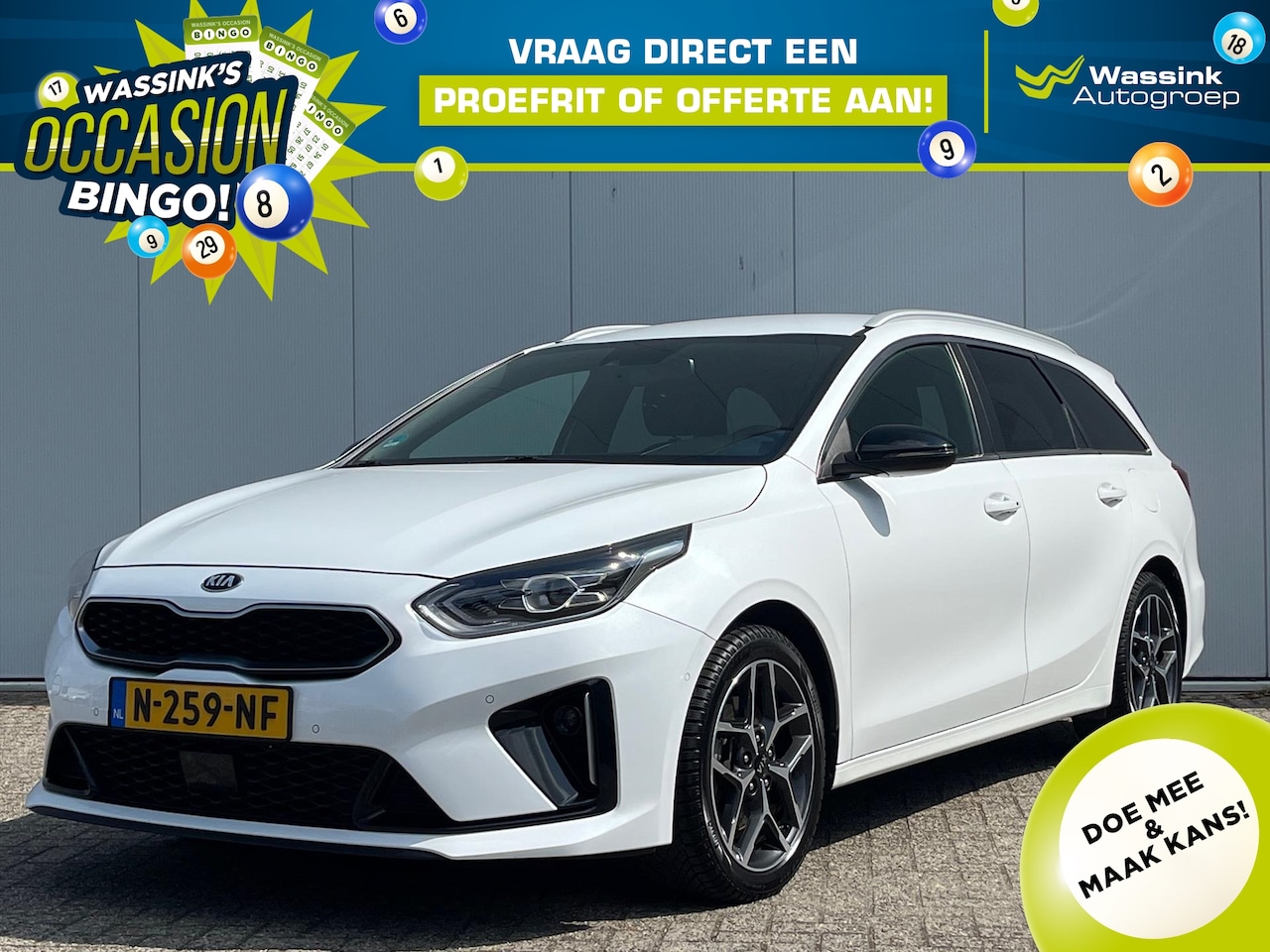 Kia Cee'd Sportswagon - Ceed Sw BLACK FRIDAY DEAL | 1.0 T-GDi 120pk GT-Line Business Edition | Stoel- & Stuurverwa - AutoWereld.nl