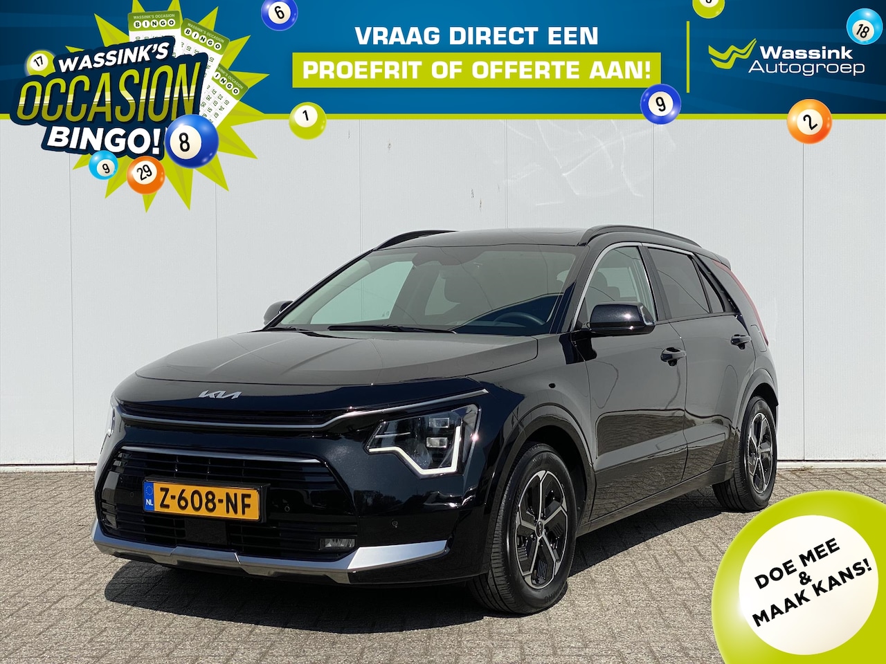 Kia Niro - BLACK FRIDAY DEAL | 1.6 GDi Hybrid 141pk DCT6 DynamicPlusLine I Schuifkanteldak I Stoel & - AutoWereld.nl