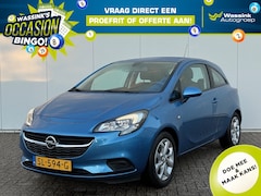 Opel Corsa - 1.4 90pk 3d Online Edition | Cruise Control | Sensoren | City Steering | Navigatie | Clima