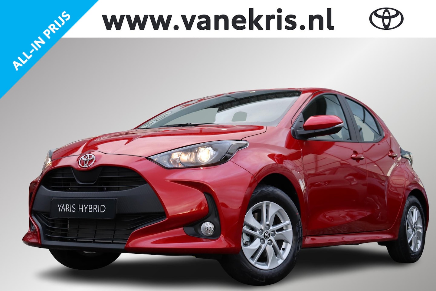 Toyota Yaris - 1.5 Hybrid 115 Active, Apple Carplay, Android Auto ,Parkeercamera, Adaptieve Cruise Contro - AutoWereld.nl