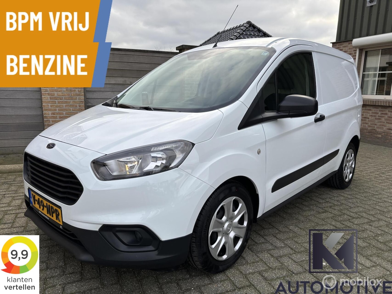 Ford Transit Courier - 1.0 EcoBoost|Airco|Dealer ond|BPM Vrij - AutoWereld.nl