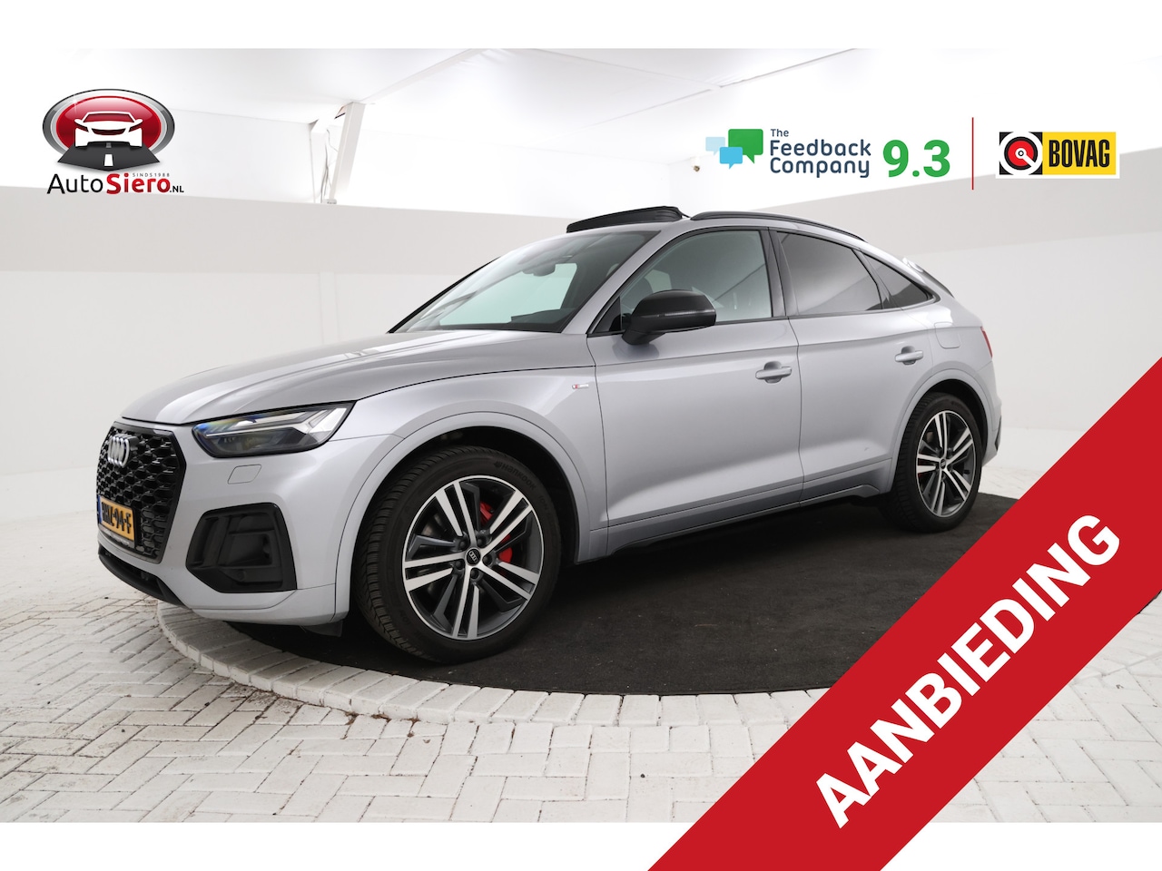Audi Q5 Sportback - 55 TFSI e S edition Electrische trekhaak, Apple carplay / Android auto, Panorama dak, S li - AutoWereld.nl