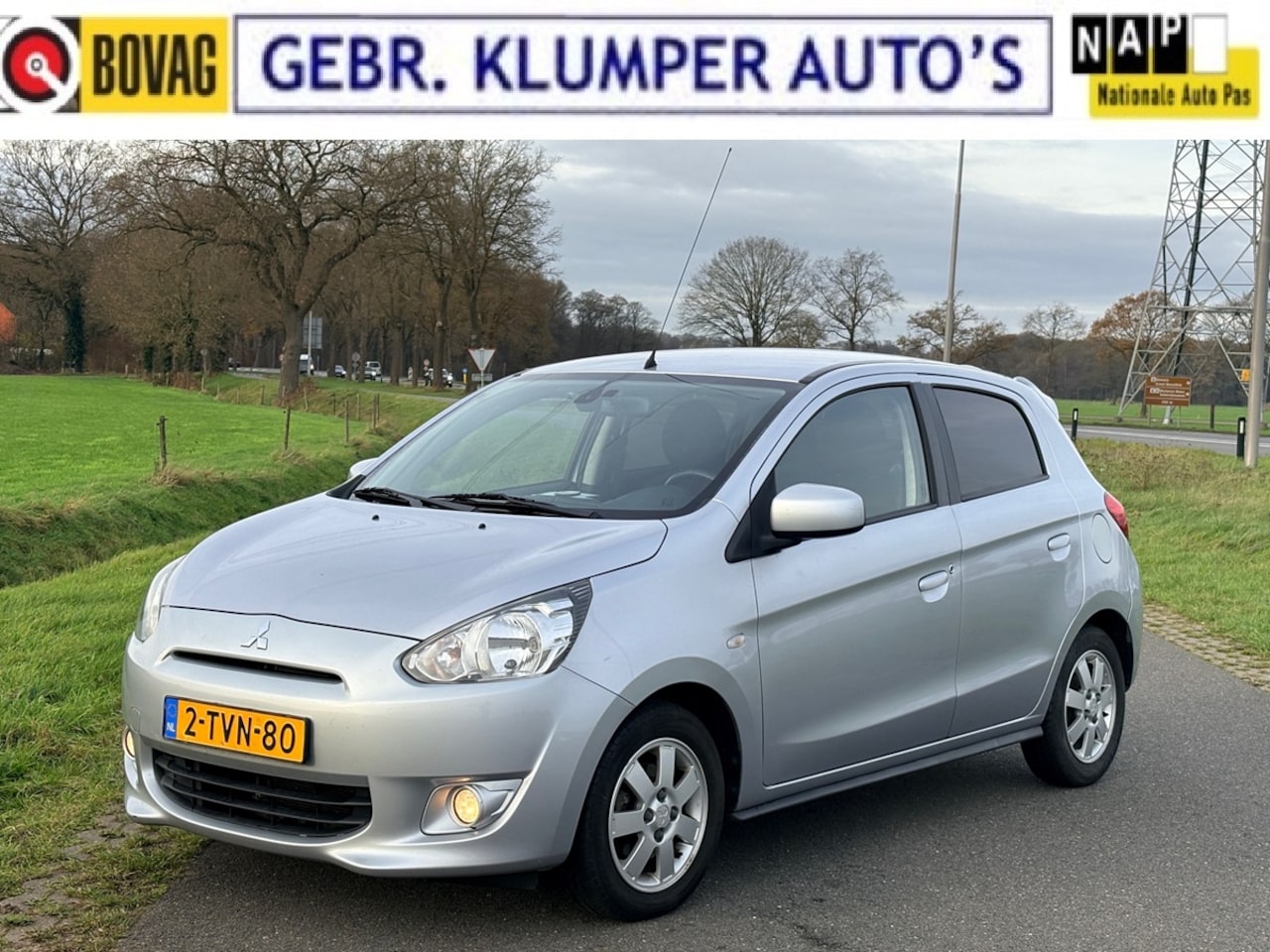 Mitsubishi Space Star - 1.2 Intense Navi, ECC, Keyless, Isofix - AutoWereld.nl