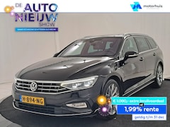 Volkswagen Passat Variant - 2.0 TSI 190PK DSG 3X R-LINE VIRTUAL PANO LEDER NAVI WINTERPACK NAP