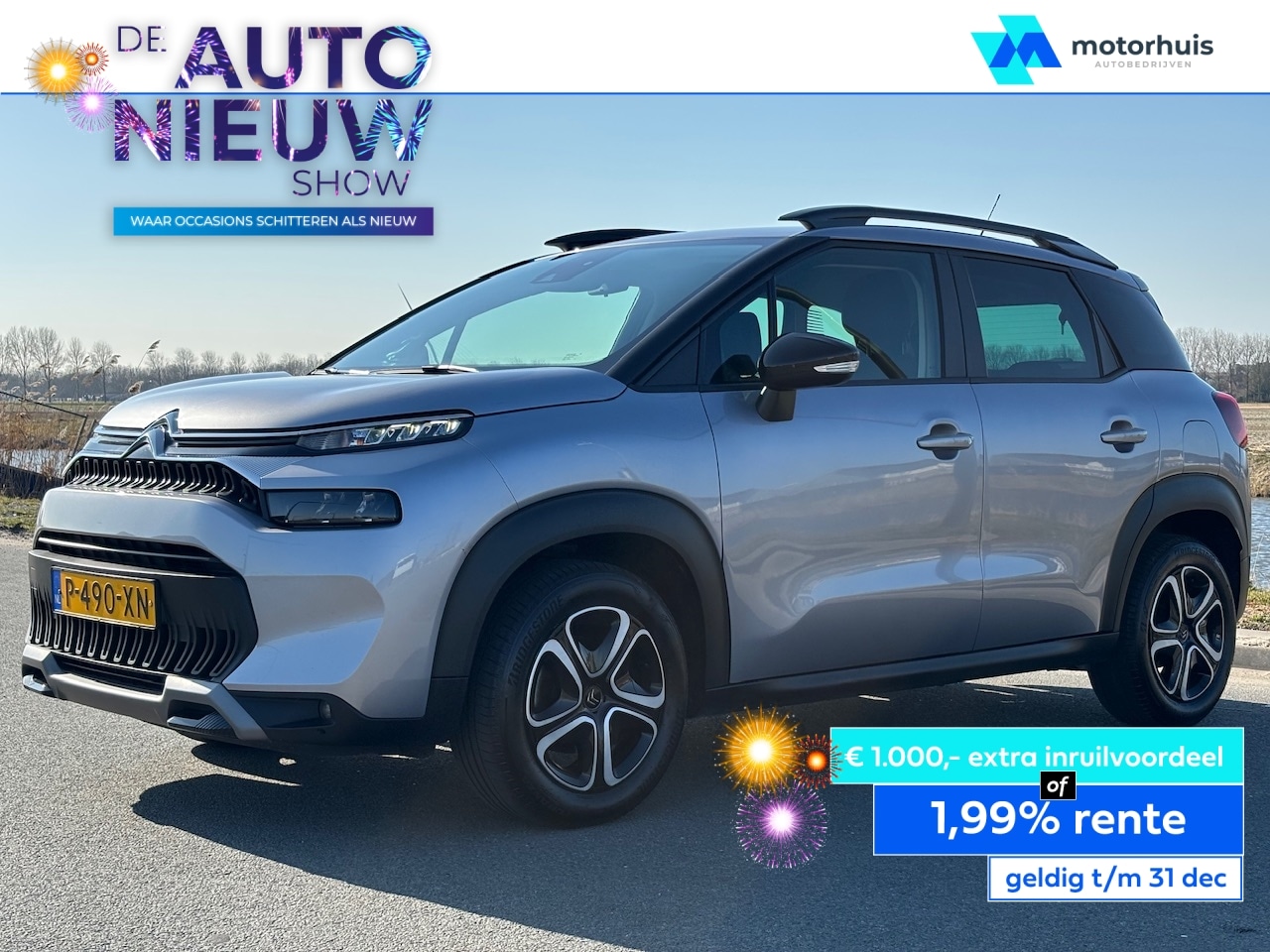 Citroën C3 Aircross - | Feel | 110 PK | Navigatie | 9'' Touchscreen | Carplay | - AutoWereld.nl