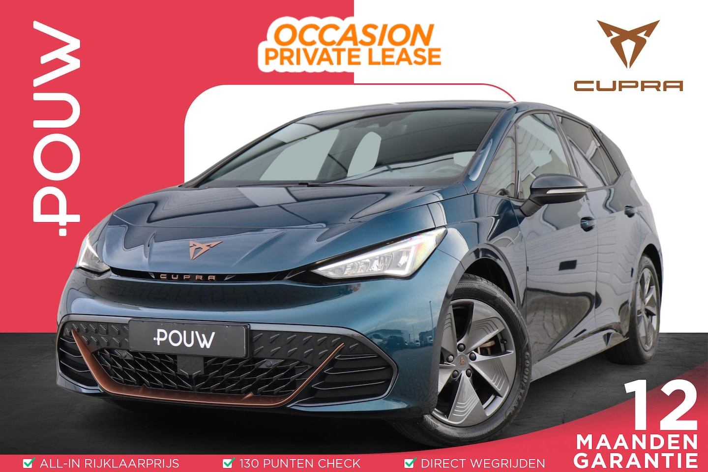 CUPRA Born - 204pk Business 62 kWh | SoH 94% | Navigatie | Achteruitrijcamera | Full Link - AutoWereld.nl