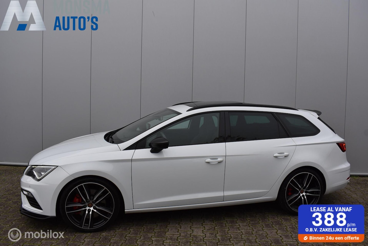 SEAT Leon ST - 2.0 TSI CUPRA 300 4DRIVE Pano 19" LMV ACC Maxton Beats Schaalstoelen Etc. Mooie auto! - AutoWereld.nl