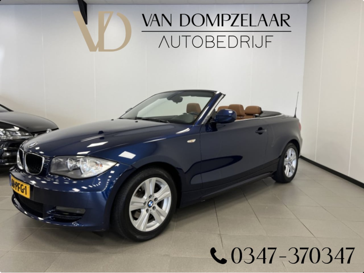 BMW 1-serie Cabrio - 118i Executive / leder / navi / stoelverw. / NL AUTO / - AutoWereld.nl