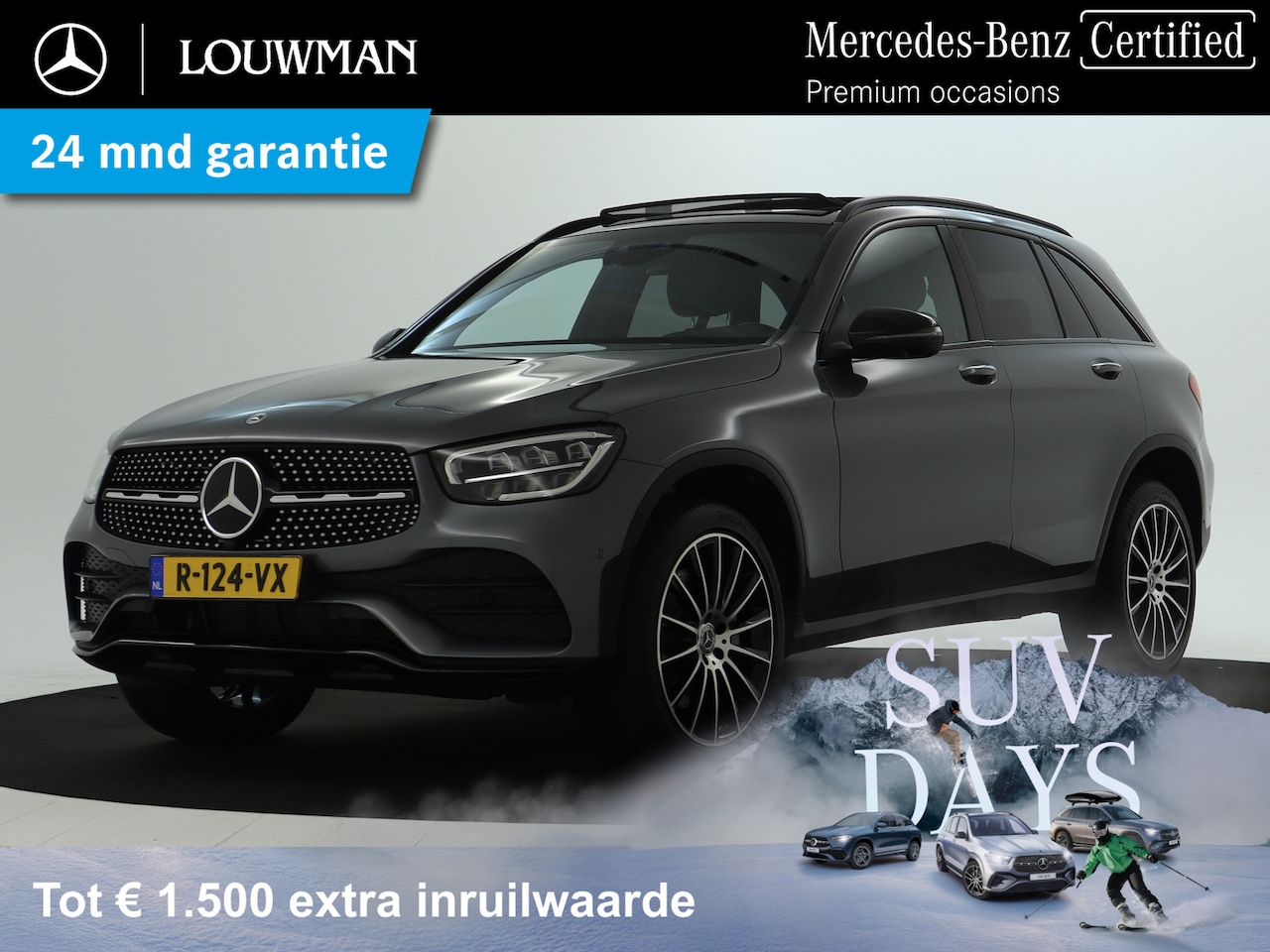Mercedes-Benz GLC-klasse - 300 de 4MATIC Business Solution AMG AMG Styling Panoramadak | Trekhaak wegklapbaar | Night - AutoWereld.nl