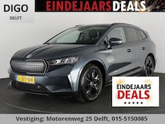 Skoda Enyaq iV - 80 (204PK) ACCU 93% BEREIK 537KM GARANTIE 4-2031 BLACKLINE. NAVIGATIE . STUURWIEL VERWARMD