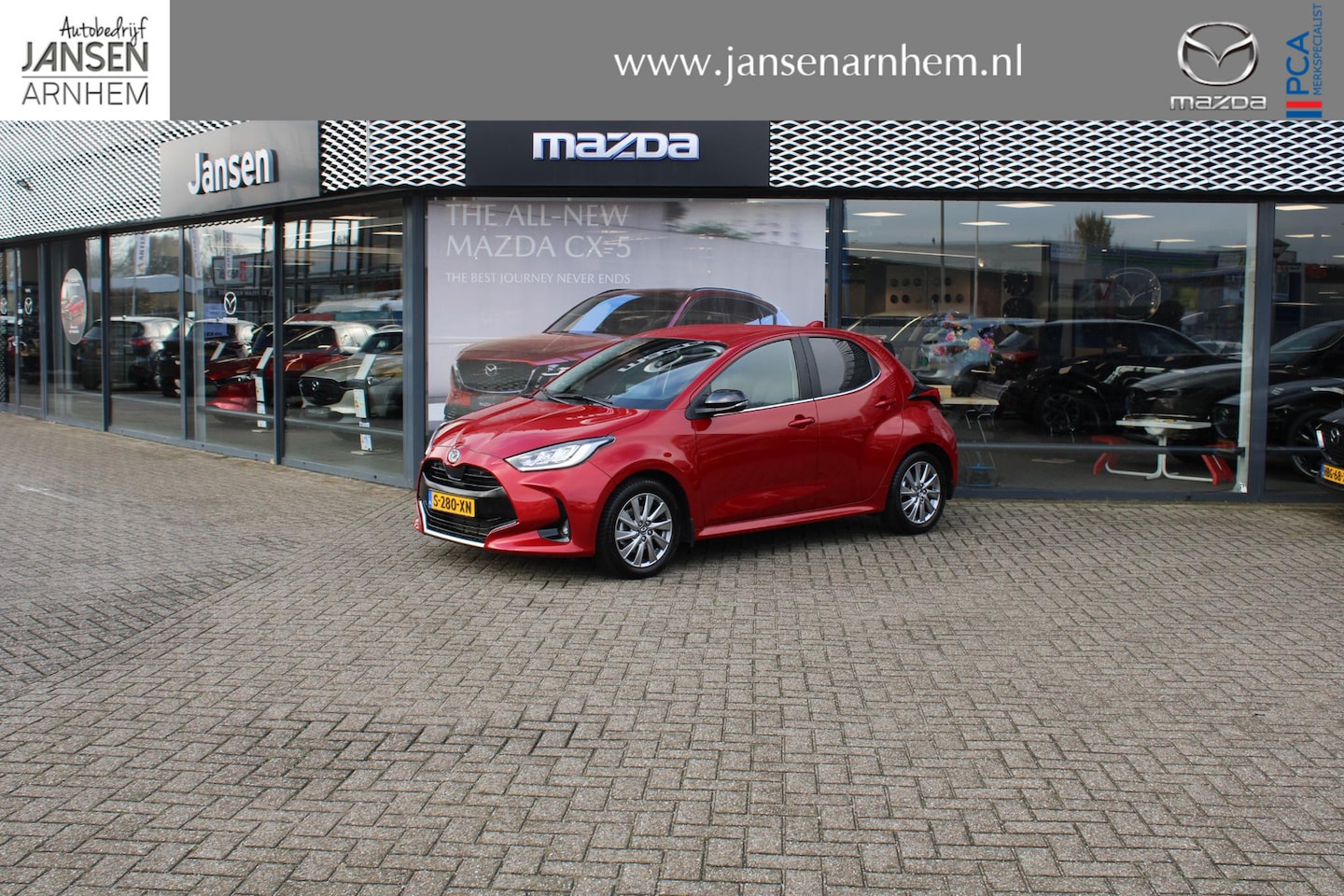 Mazda 2 Hybrid - 1.5 Select 1.5 Select , Automaat, Half Leder, Camera, All Season, Adap.Cruise, HUD, Stoel/Stuurverwar - AutoWereld.nl