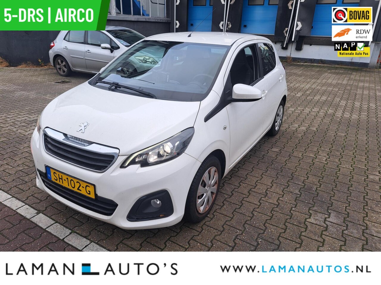 Peugeot 108 - 1.0 e-VTi Active Premium | Airco Audio Stuurbekrachtiging Mistlampen | Voorschoten - AutoWereld.nl