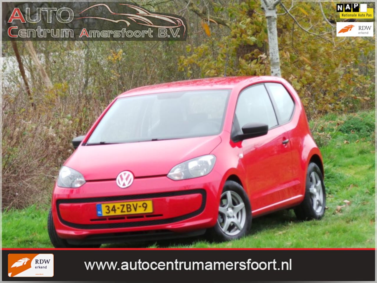 Volkswagen Up! - 1.0 take up! BlueMotion 1.0 take up! BlueMotion ( AIRCO + INRUIL MOGELIJK ) - AutoWereld.nl