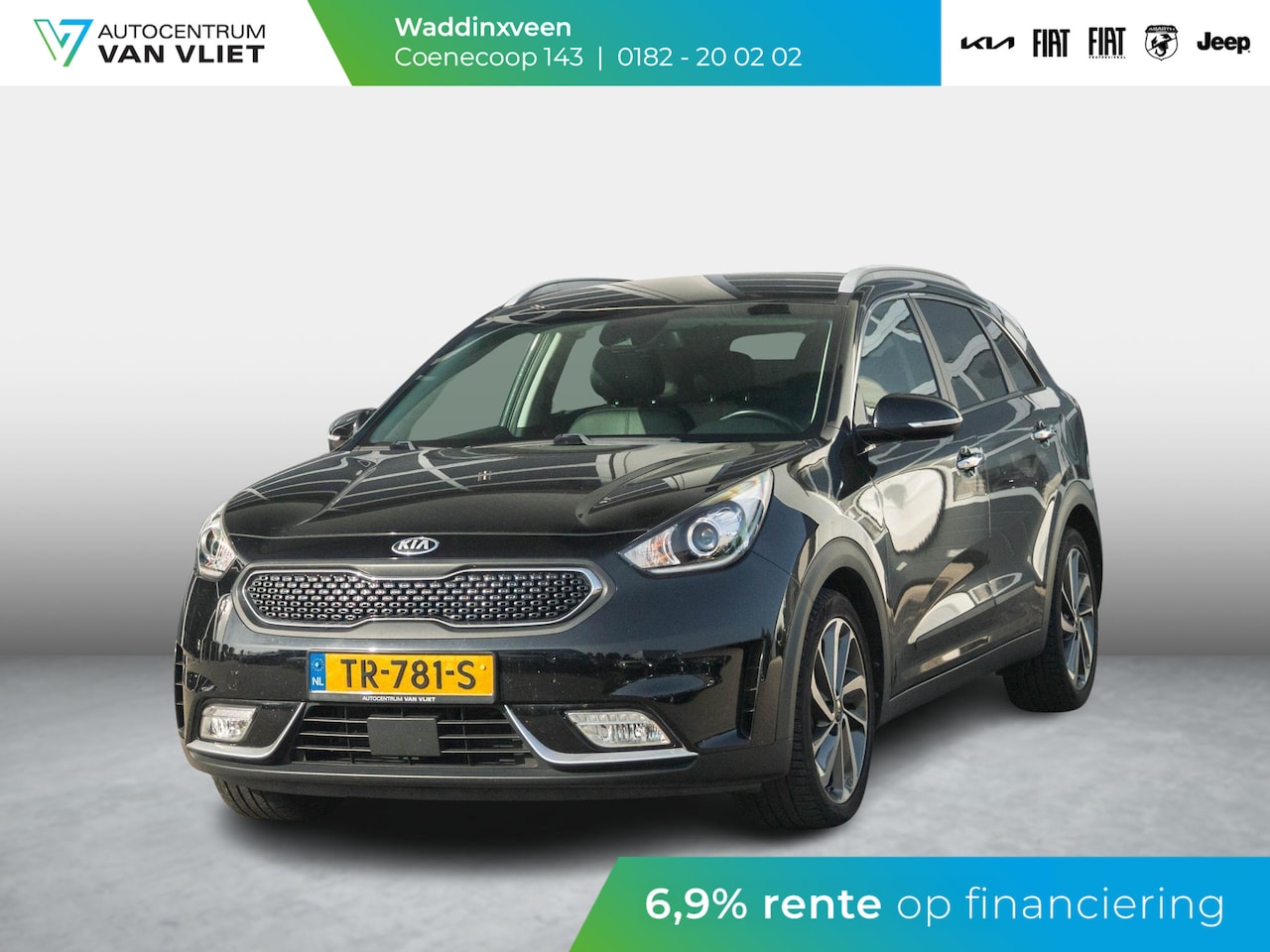 Kia Niro - 1.6 GDi Hybrid ExecutiveLine | Leder | Stoel verwarming+ verkoeling | Full options - AutoWereld.nl