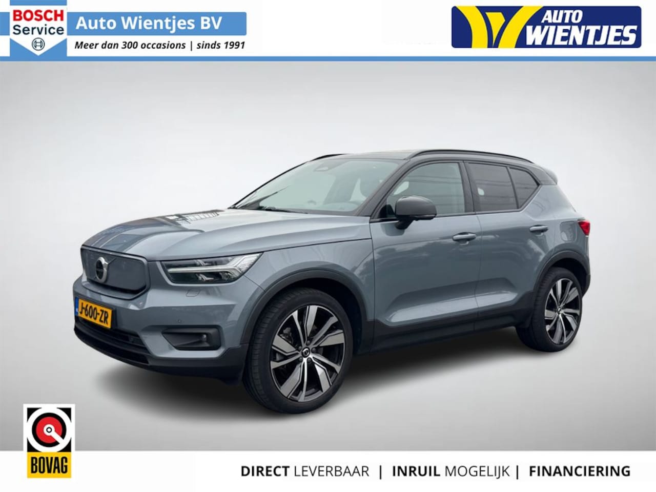 Volvo XC40 - Recharge P8 AWD R-Design | SOH 91% | Pano | Leer | Navi - AutoWereld.nl