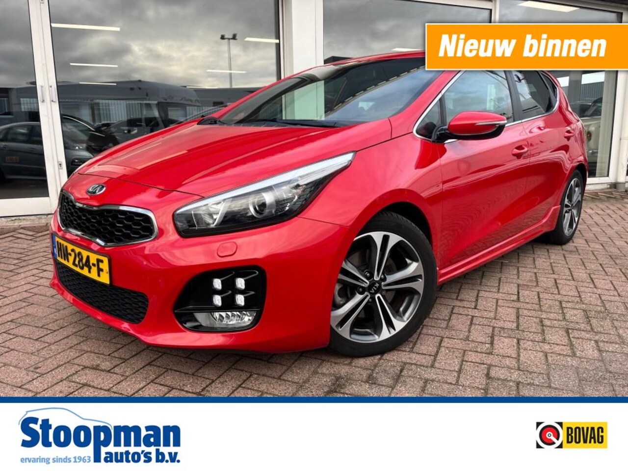 Kia Cee'd - 120pk GT-Line Clima Cruise Stoelv. Navi - AutoWereld.nl