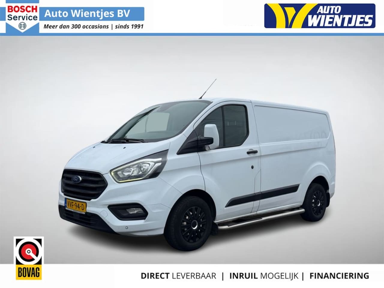 Ford Transit Custom - 2.0 TDCI 96kw | L1H1 Ambiente 3-Pers | Airco | Cruise | Led - AutoWereld.nl