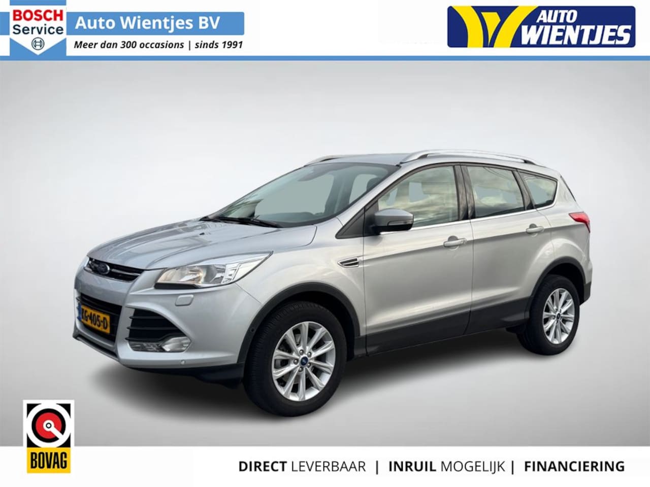 Ford Kuga - 1.5 Ecoboost | Titanium | Navi | Camera | Half Leer - AutoWereld.nl