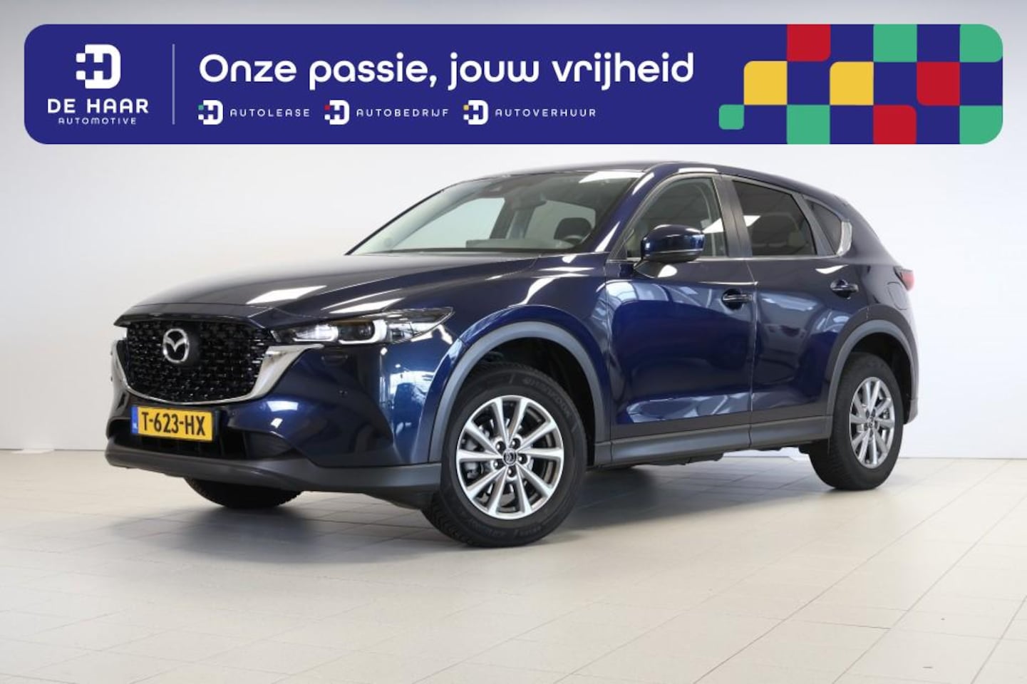 Mazda CX-5 - e-SKYACTIV G 163 pk - Trekhaak - Dodehoeksens. - Stoel/Stuur verwarm. - AutoWereld.nl