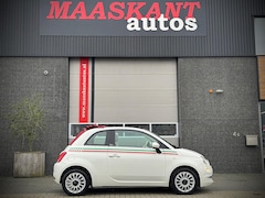 Fiat 500 C - TwinAir Turbo / Lounge / Cabrio / Red softtop / Striping / 1st owner / FULL HISTORY