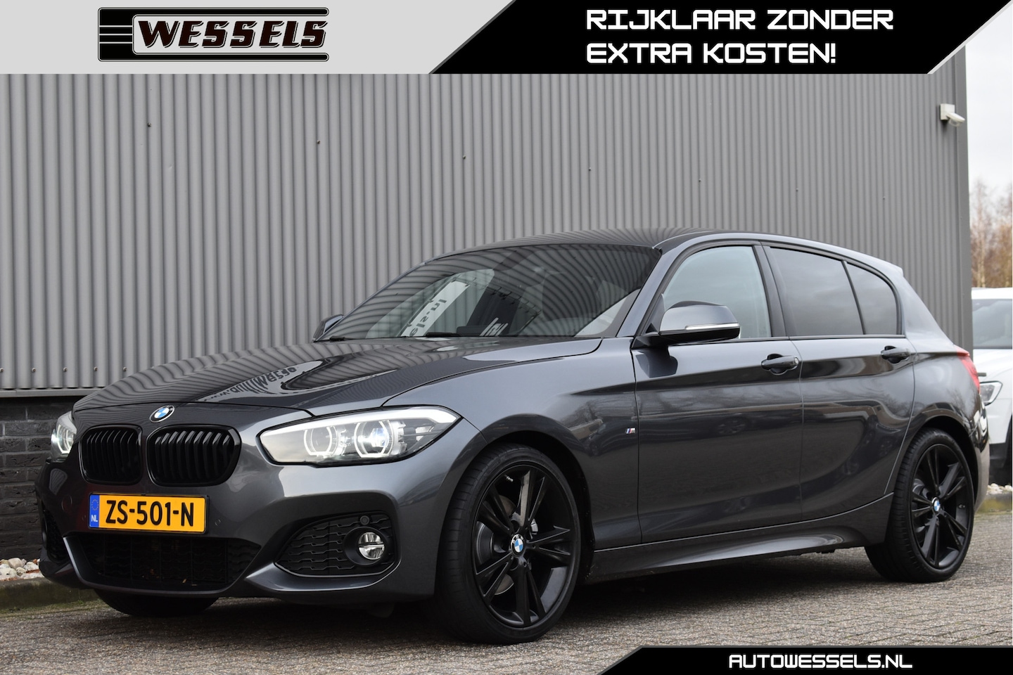 BMW 1-serie - 125i Edition M Sport Shadow High Executive 125i Edition M Sport Shadow High Executive 225PK, Harman/kardon, Leder, Stoelverwarming, L - AutoWereld.nl