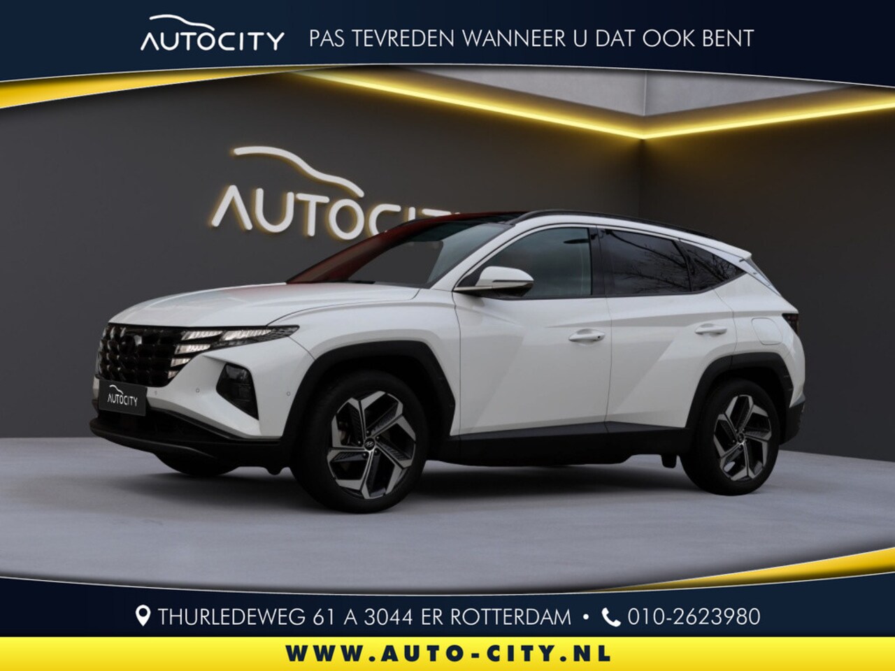 Hyundai Tucson - 1.6 T-GDI PHEV Premium Sky l Leder l Pano l 360 l VOL OPTIES - AutoWereld.nl
