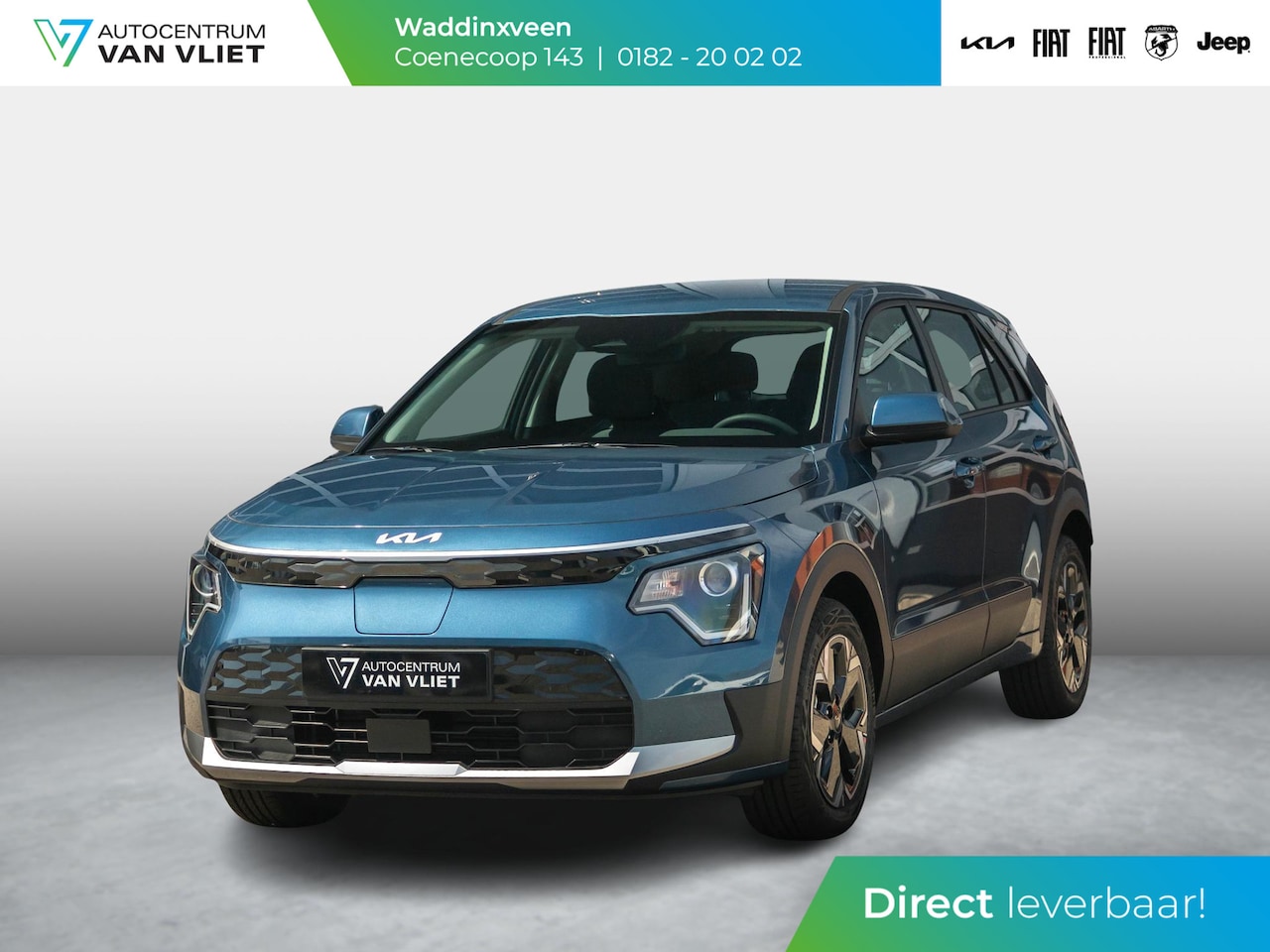 Kia Niro EV - Light 64.8 kWh | direct leverbaar l Navi l PDC l Camera | Privatelease vanaf € 584,00 - AutoWereld.nl