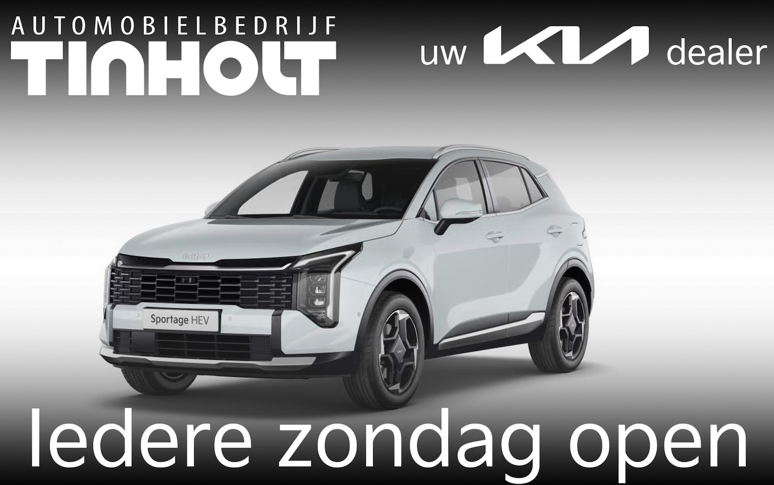 Kia Sportage - 1.6 T-GDi Hybrid DynamicLine - Direct uit voorraad leverbaar - CASA WHITE - AutoWereld.nl